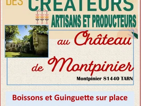 Marché des Créateurs au Château de Montpinier
