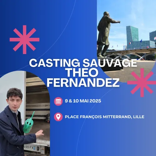 Le camion casting à Lille pour trouver les talents du cinéma !
