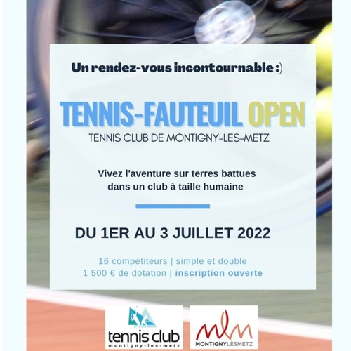 Sport. Le Tennis-Fauteuil Open de Montigny-lès-Metz c’est ce...