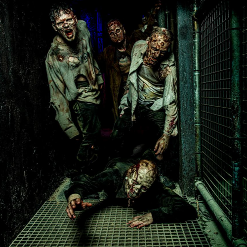 Europa Park : zombies et autres personnages post-apocalyptiques...