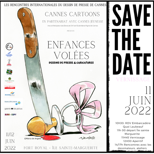 GAGNEZ DES PLACES POUR "CANNES CARTOONS" LE 11/06/22
