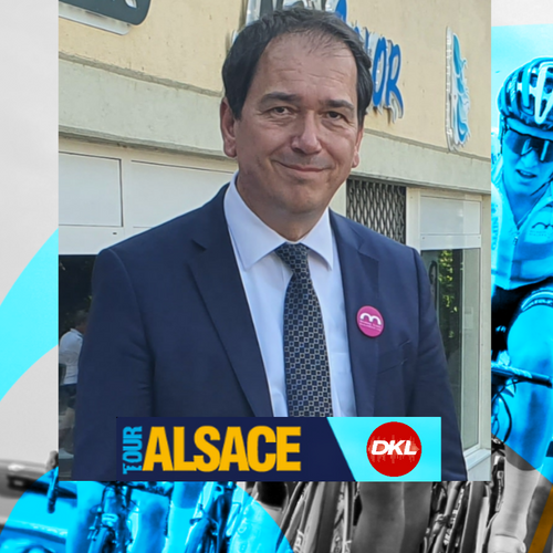 En direct du Tour Alsace | Nicolas Jander, un maire d'Altkirch fier...
