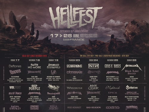 Le Hellfest voit double en 2022