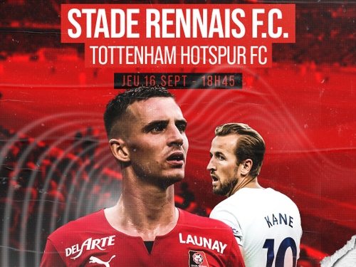 Le Stade Rennais face à Tottenham