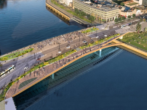 Nantes : Le futur pont Anne de Bretagne sera un lieu de vie