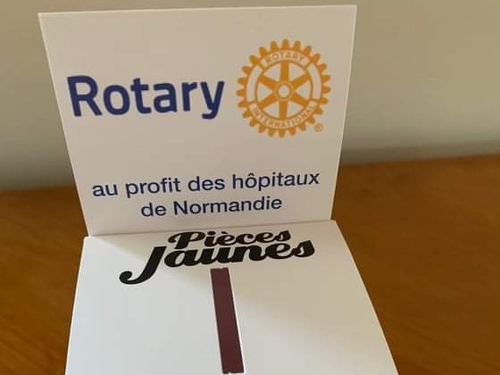 Normandie : le Rotary s’engage dans l’opération Les Pièces jaunes