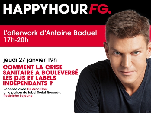 Rodolphe Lejeune et Arno Cost invités de l'Happy Hour FG