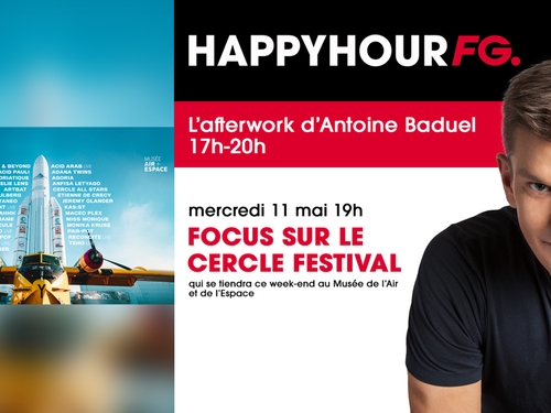 Le Cercle Festival invité ce soir d'Antoine Baduel !