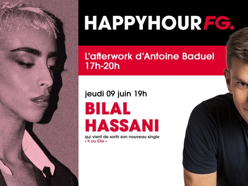 Bilal Hassani, invité de l'Happy Hour FG !