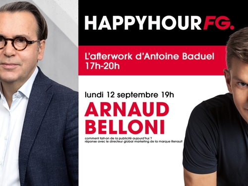 Arnaud Belloni invité d'Antoine Baduel ce  soir !