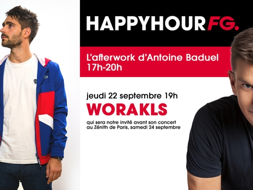 Worakls invité d'Antoine Baduel ce soir !