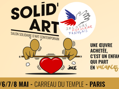 Solid’Art, le salon solidaire s’installe à Paris du 5 au 8 mai