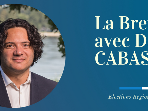 Elections régionales: David Cabas, candidat sur la liste "Debout la...