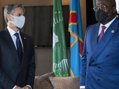 RDC : Antony Blinken est arrivé à Kinshasa