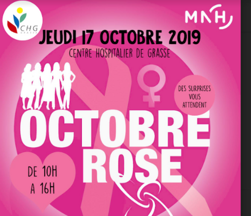 Octobre Rose au CH Grasseb 2019