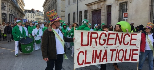 Nouvelle mobilisation des lycéens Dijonnais pour le climat