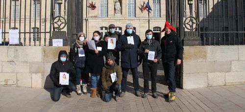 Le « Mouvement Constituant Populaire » a manifesté à Dijon