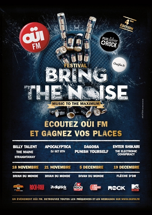 Festival OÜI FM Bring The Noise, 4ème édition !