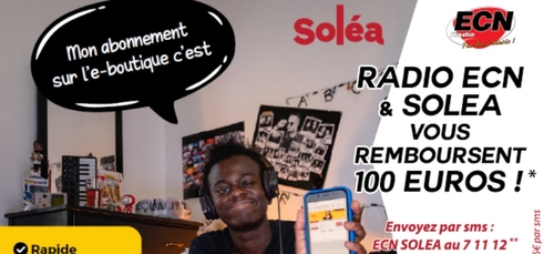 Radio ECN  et Soléa vous remboursent 100€ !