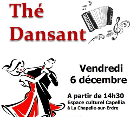 Téléthon 2019 à La Chapelle-sur-Erdre - Thé dansant animé par Alain...