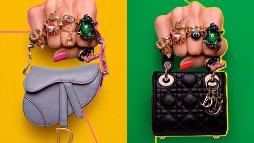 Les micro-sacs format XXS by Dior.