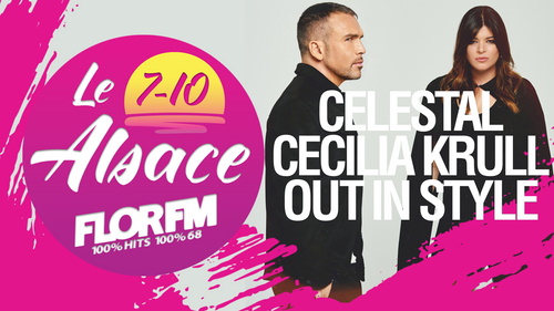 Celestal & Cecilia Krull dans le 7-10 Alsace sur FLOR FM