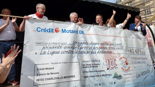 Plus de 62 000€ récoltés par les motards des Ardennes au profit de...