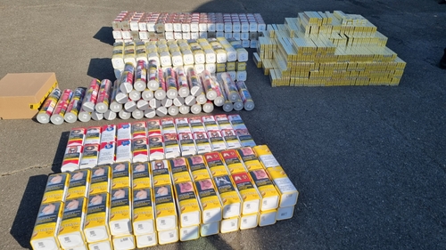 Gendarmerie: 550 cartouches de cigarettes saisies à la frontière