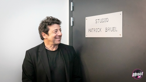 Patrick Bruel vient inaugurer son studio à D!RECT FM