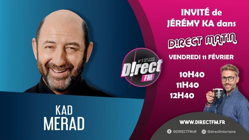Kad Merad :  "Un vrai moment de comédie" le 9 mars à Toul