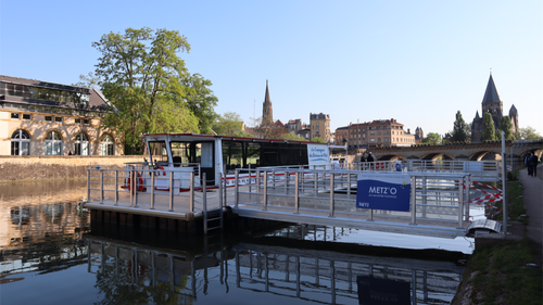 Metz’O : le nouveau système de navettes fluviales se dévoile 
