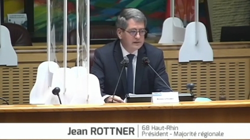 Politique : Jean Rottner réélu Président de la Région Grand Est