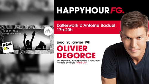 Olivier Degorce invité de l'Happy Hour FG ce soir !