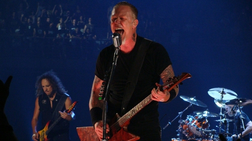 Grosse émotion pour James Hetfield lors d’un concert de Metallica