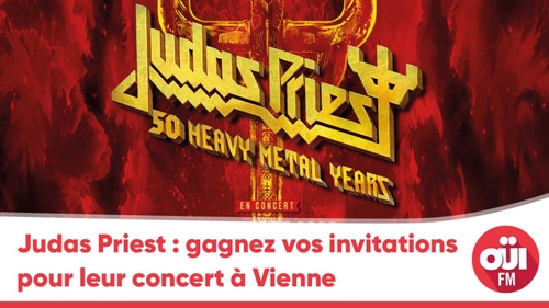 Judas Priest: gagnez vos invitations pour leur concert à Vienne