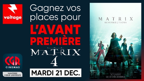 Matrix 4 : gagnez vos places pour l'avant-première du film
