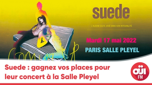 Suede : gagnez vos places pour leur concert à la Salle Pleyel