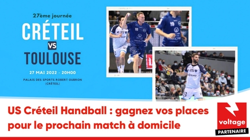 US Créteil Handball : gagnez vos places pour le prochain match à...