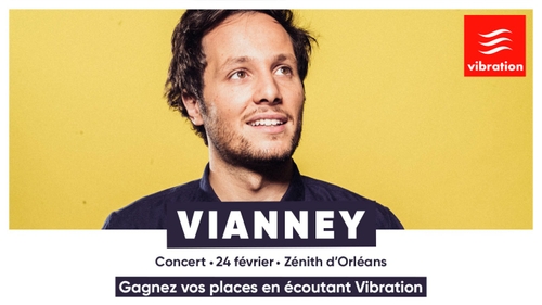 Vianney : gagnez vos places pour son concert au Zénith d'Orléans