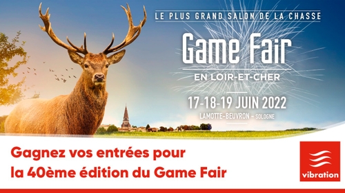 Gagnez vos entrées pour la 40ème édition du Game Fair