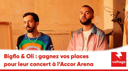 Bigflo & Oli : gagnez vos places pour leur concert à l'Accor Arena