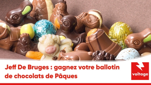 Jeff De Bruges : gagnez votre ballotin de chocolats de Pâques