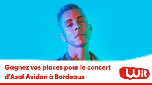 Gagnez vos places pour le concert d'Asaf Avidan à Bordeaux