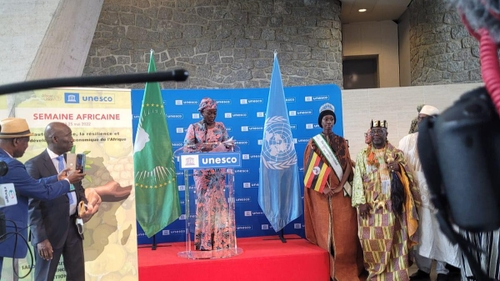 Une semaine africaine à Paris : « L’Unesco accorde de l’importance...