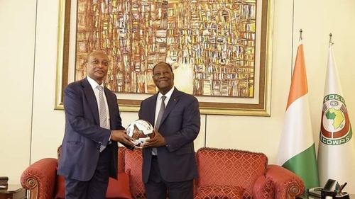 Côte d'Ivoire/Can2023: Patrice Mostepe inaugure le bureau de la CAF...