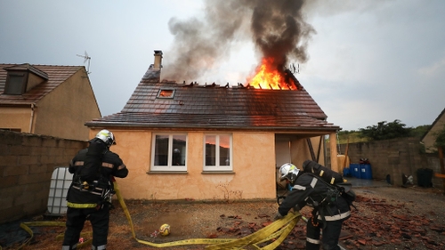 Une maison frappée par la foudre dans l'Oise 