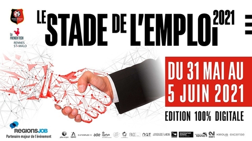 À Rennes, la 8e édition du Stade de l'emploi aura lieu du 31 mai au...