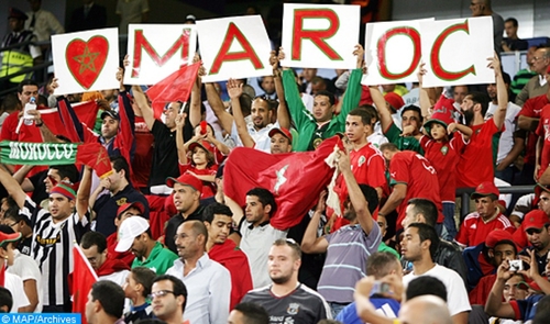 Mondial 2018: les supporters marocains sont les plus nombreux!