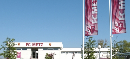 Denis Schaeffer (FC Metz) présente les travaux du centre technique...
