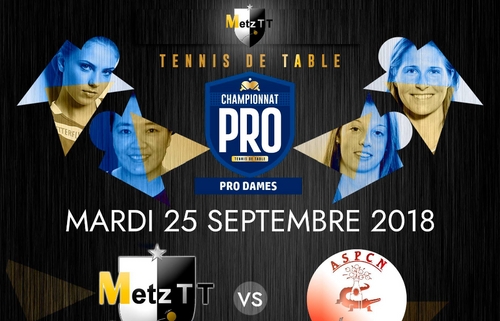 C’est la reprise pour le Metz Tennis de Table !